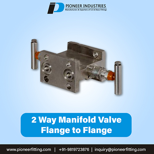 T Type 2 Way Manifolds Valves Flange to Flange (T Type)