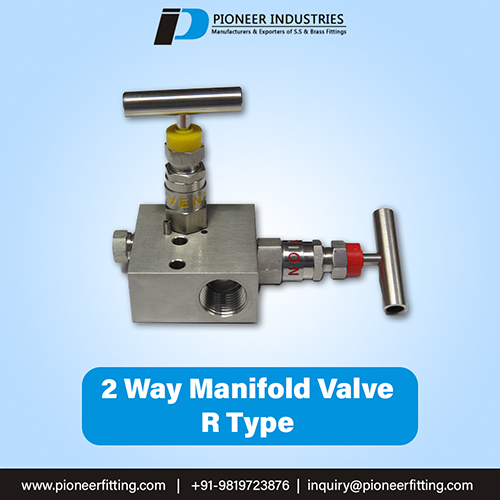 Direct Mount 2 Way Manifold Valves (R-Type)