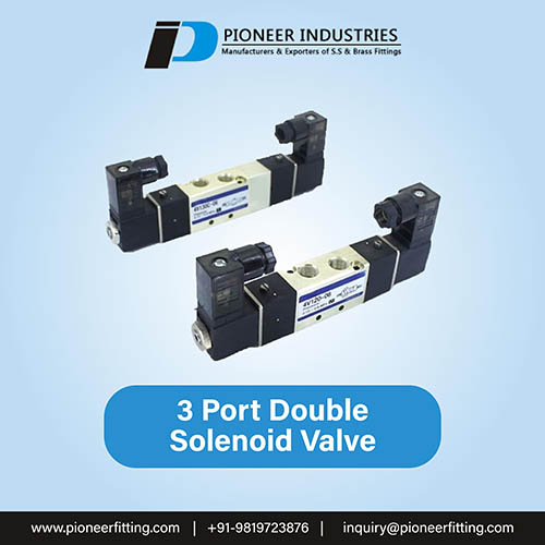 Double Solenoid Valve Supplier - Pioneer Industries