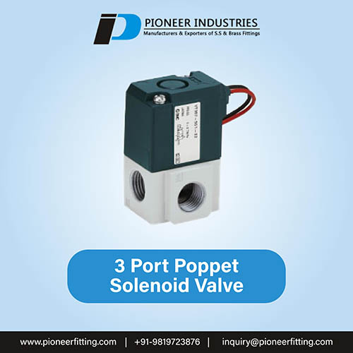 Poppet Solenoid Valve Supplier - Pioneer Industries