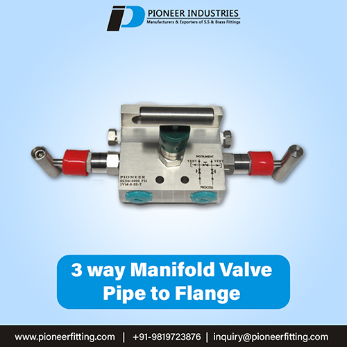 H Type 3-way Manifolds Valves pipe to flange (H Type)