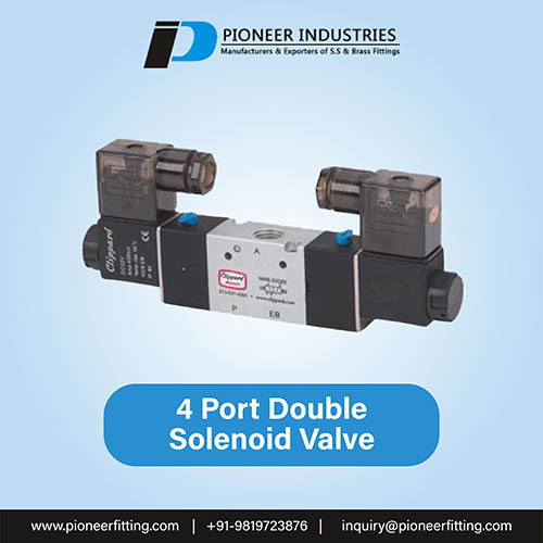 4 Port Double Solenoid Valve