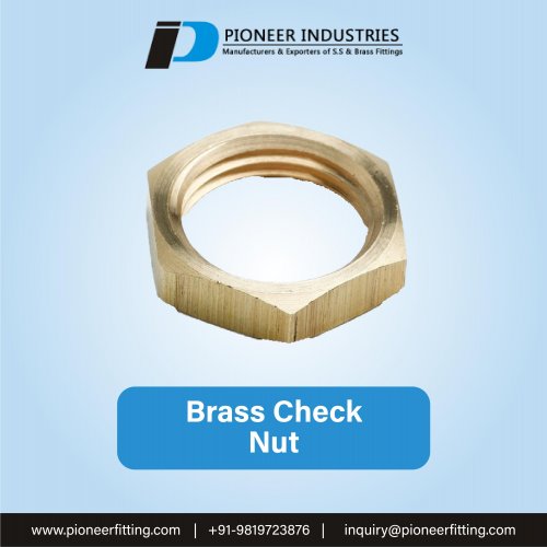 Brass Check Nut