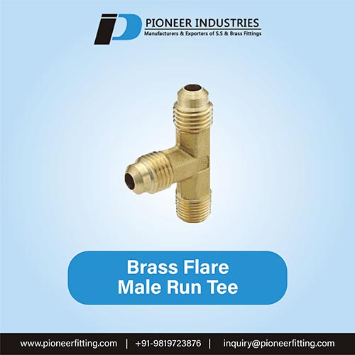 Brass Flare Male Run Tee