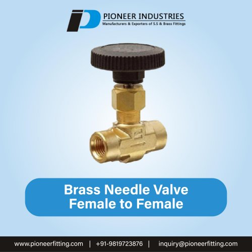 Brass Needle Valve Female to Female