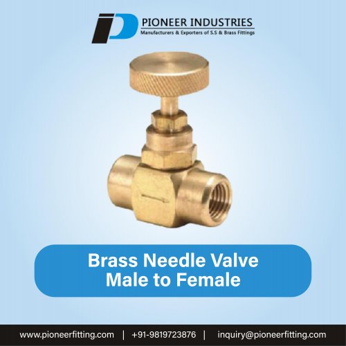 Brass Needle Valve Male to Female