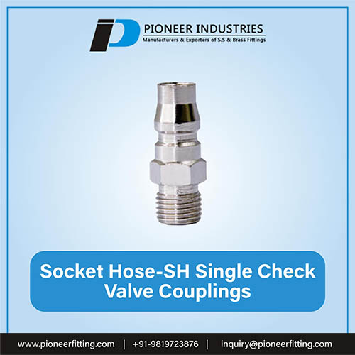 Socket Hose SH Single Check Valve Couplings