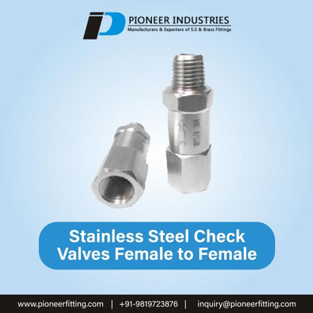 Stainless Steel High Pressure Needle Valve Female to Female Supplier - Pioneer Industries
