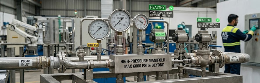 Best Manifold Valves for High-Pressure Environments (Up to 6000 PSI & Beyond)