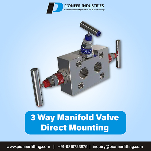 Direct Mount 3-Way Manifold Valves