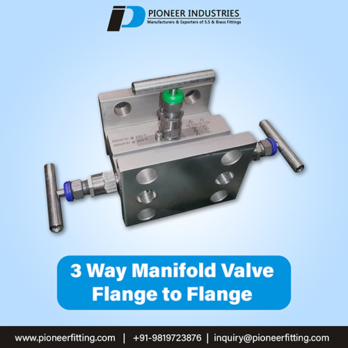 T Type 3-Way Manifolds Valves Flange to Flange (T Type)