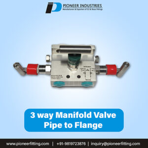 H Type 3-way Manifolds Valves pipe to flange (H Type)