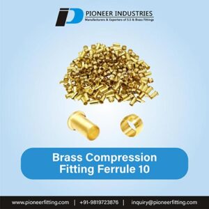 Brass Compression Fitting Ferrule 10