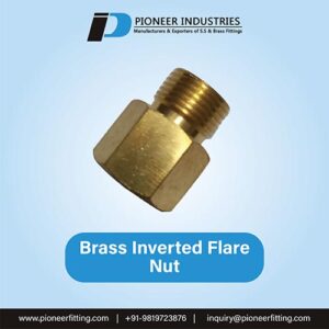 Brass Inverted Flare Nut