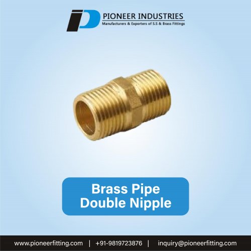 Brass Pipe Double Nipple