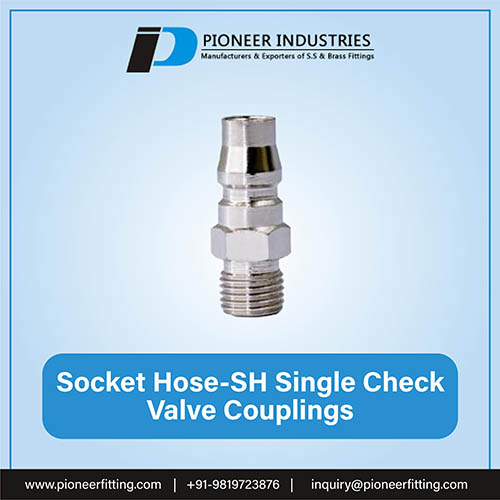 Socket Hose - SH | Single Check Valve Couplings
