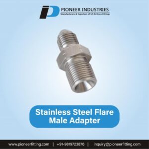 Stainless Steel Flare Male Adapter