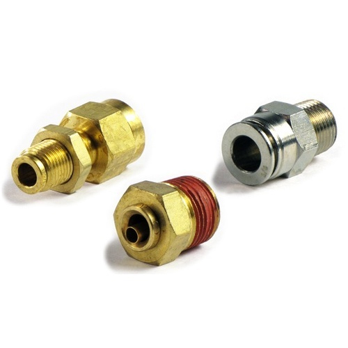 Brass Push to Lock Fittings manufacturer, supplier, and exporter in India