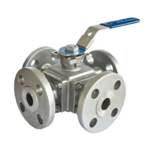 Stainless Steel 4 Way Ball valve