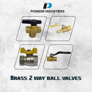 Brass 2 way ball valves